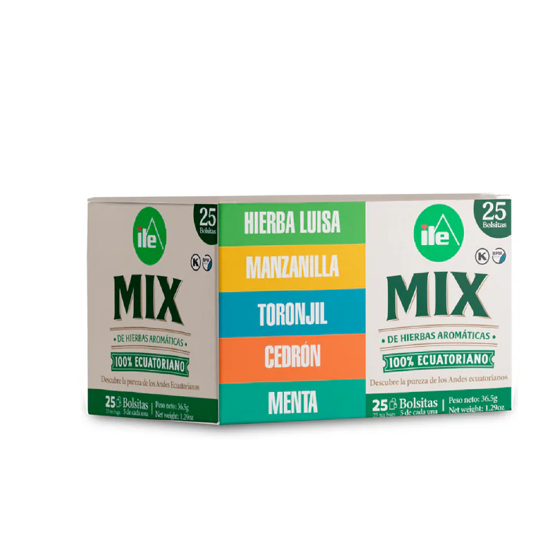 MIX DE HIERBAS AROMATICAS DISPLAY 25 SOBRES