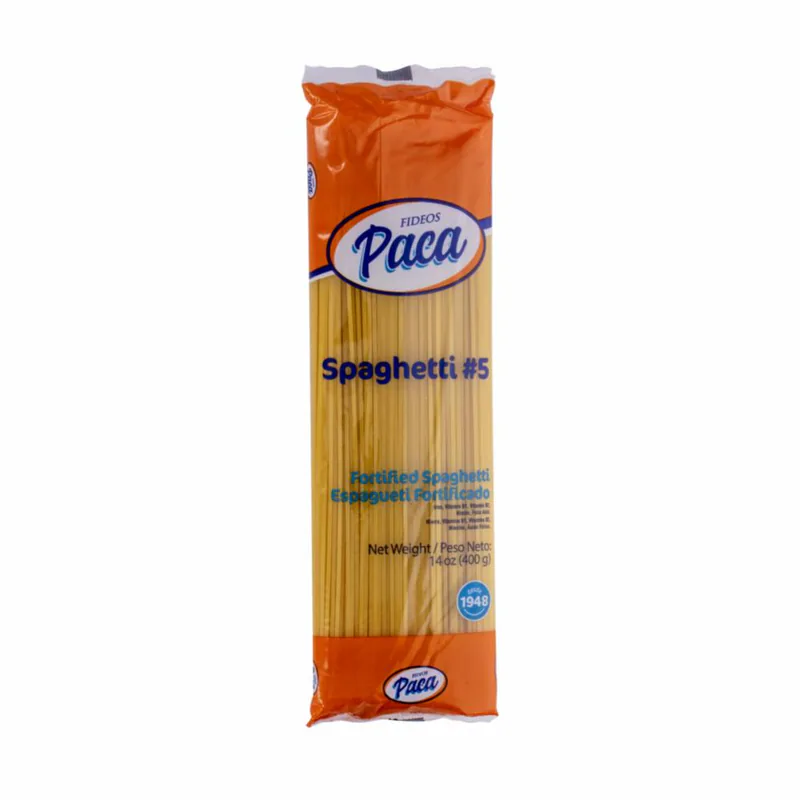 FIDEO PACA SPAGHETTI (5) 400GR /24