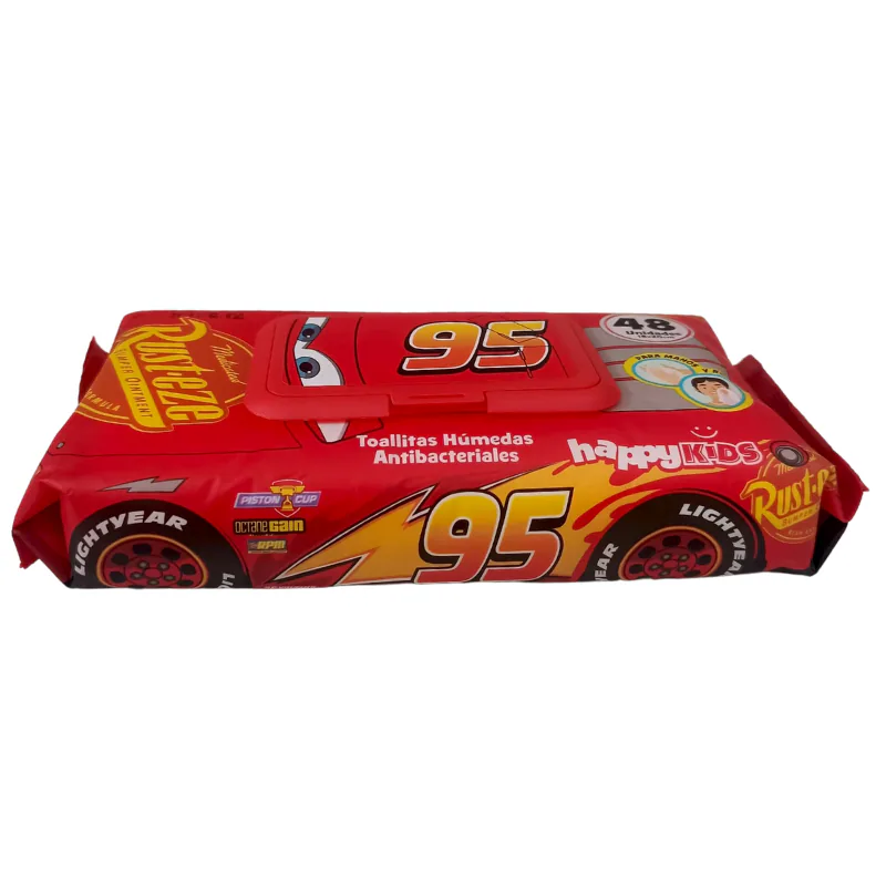 TOALLITAS HUMEDAS CARS X48U