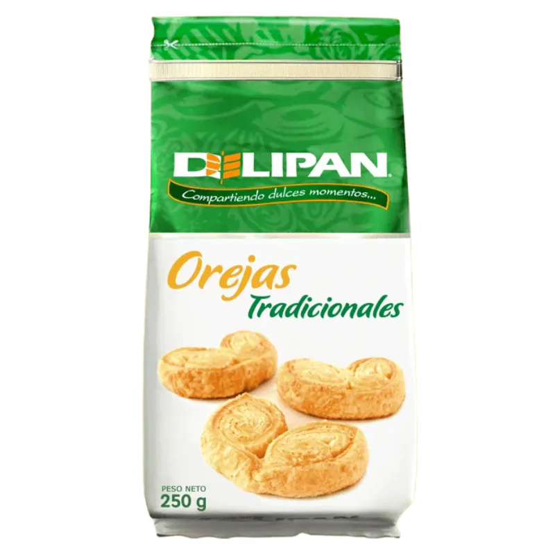 FUNDA OREJAS TRADICIONALES DELIPAN 250GR