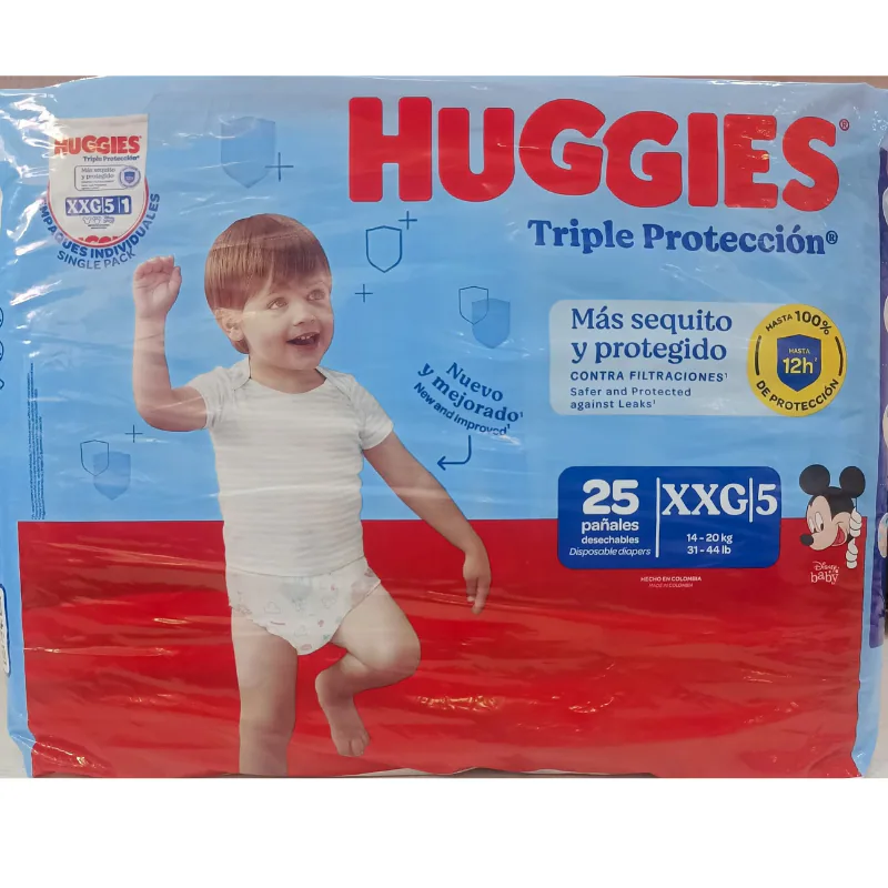 PAÑAL HUGGIES XXG X 25