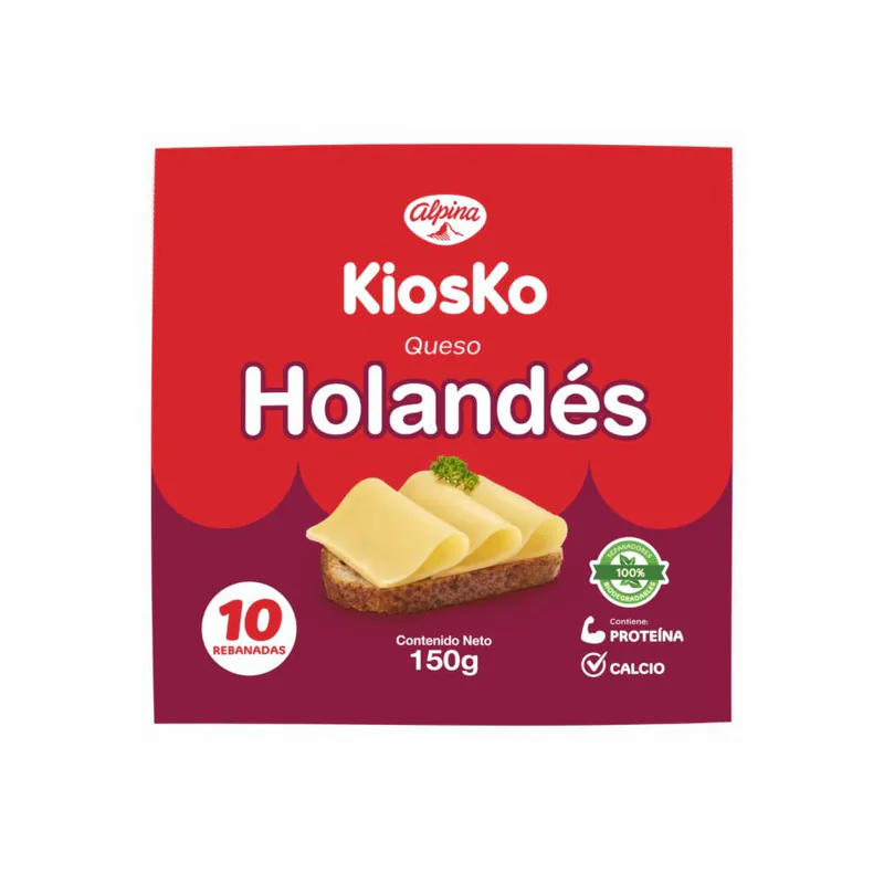 QUESO SEMI. HOLANDES LONJAS 150G K.