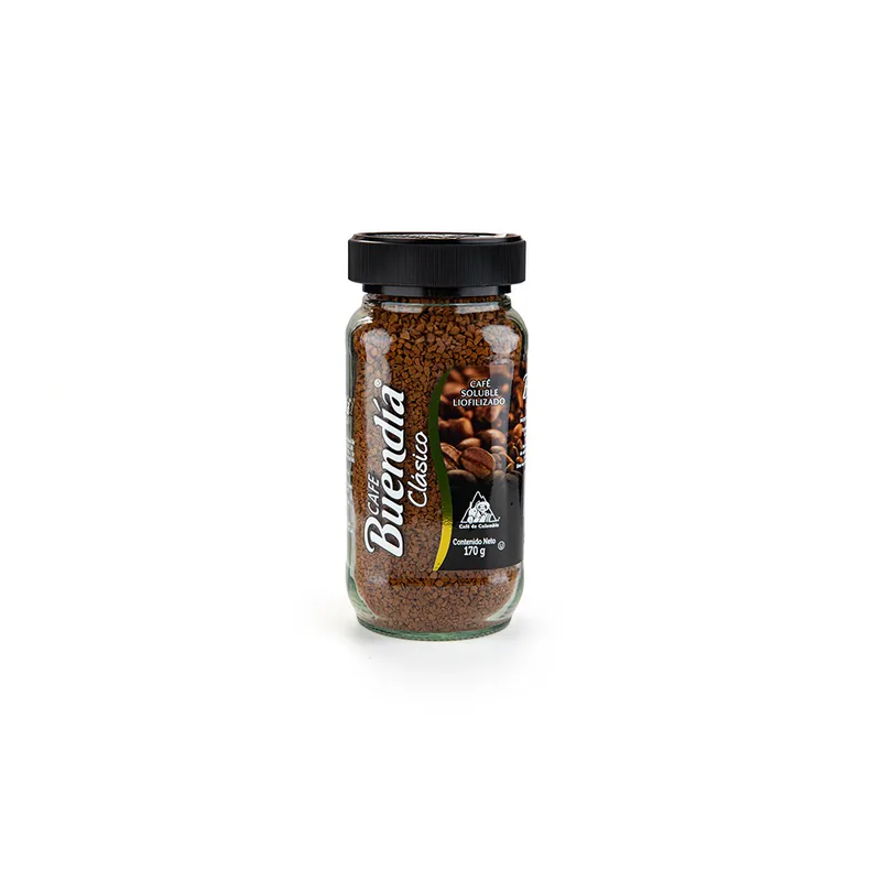 CAFE BUENDIA CLASICO SOLUBLE FRASCO 170GR.