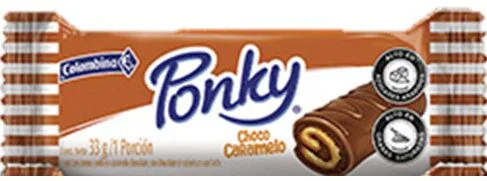 CARAMELO PONKY CHOCO X 8