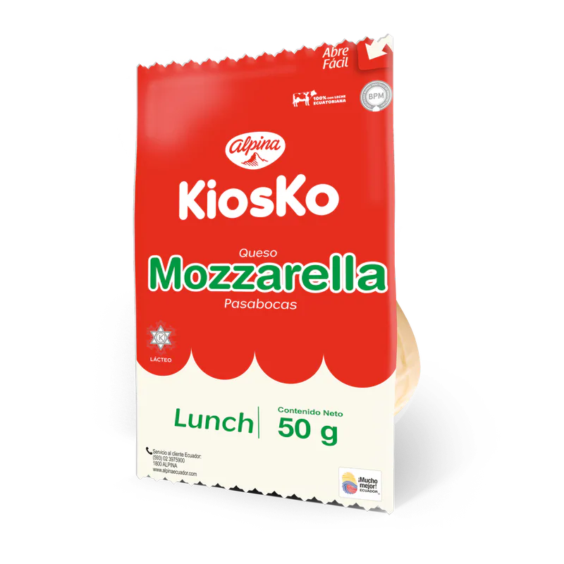 QUESO MOZZARELLA LUNCH 50G