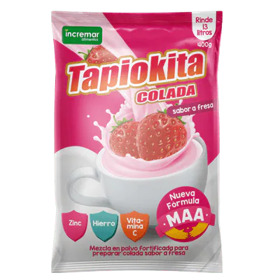 TAPIOKITA COLADA FRESA 400G