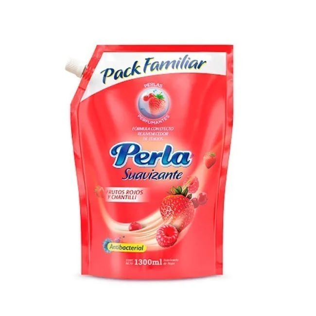 SUAVIZANTE FRUTOS ROJOS 400ML PERLA