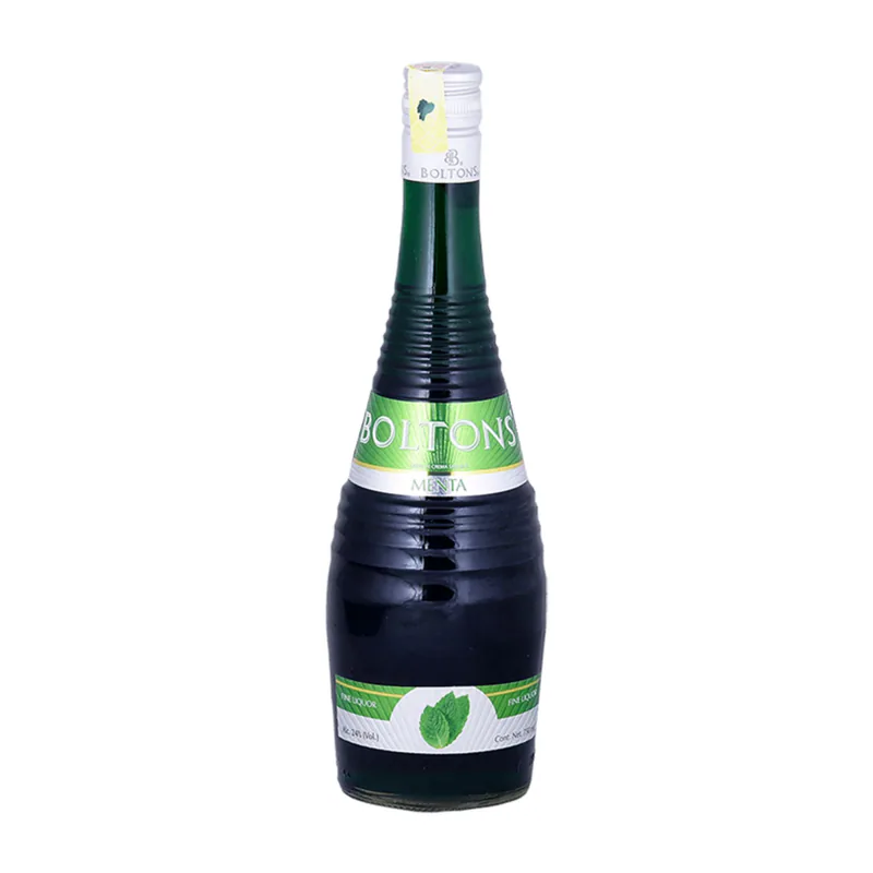 LICOR CREMA SABOR MENTA BOLTONS 750ML