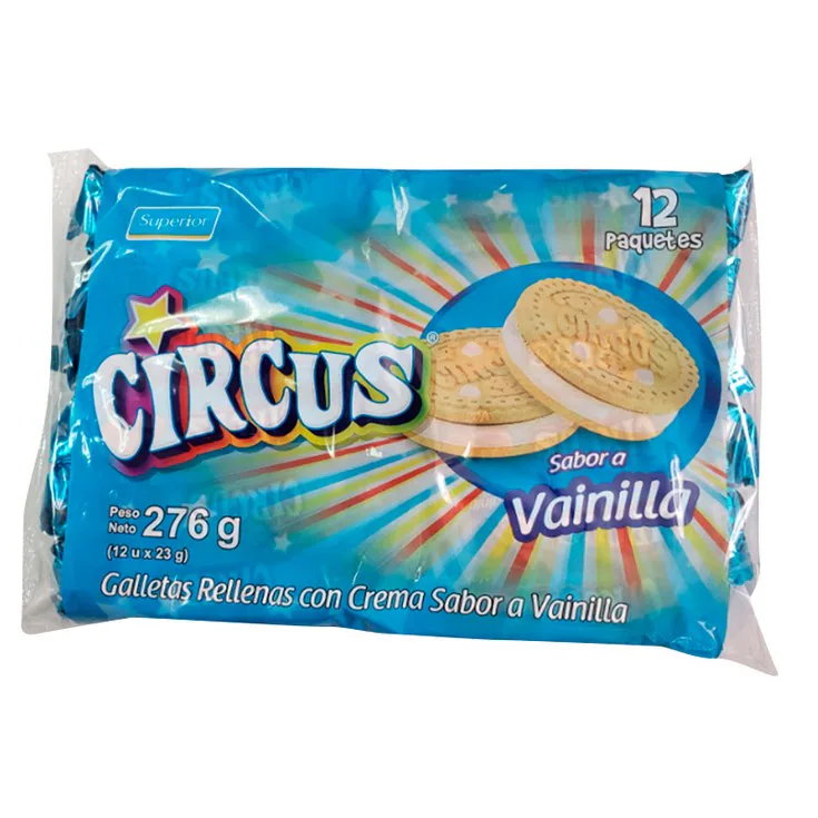 GALLETA CIRCUS VAINILLA 267G (12)
