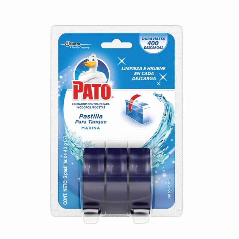 PATO TANQUE AZUL 40 GR X3 PE