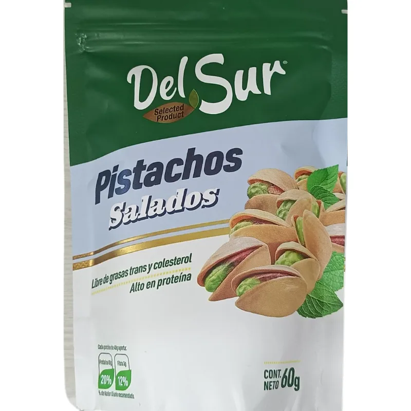 PISTACHOS SALADOS 60G