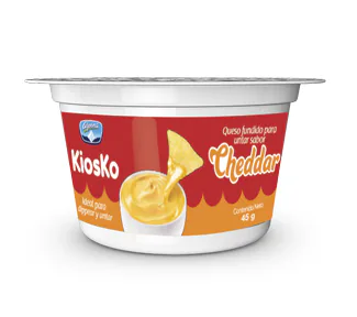 QUESO CHEDDAR KIOSKO 45G