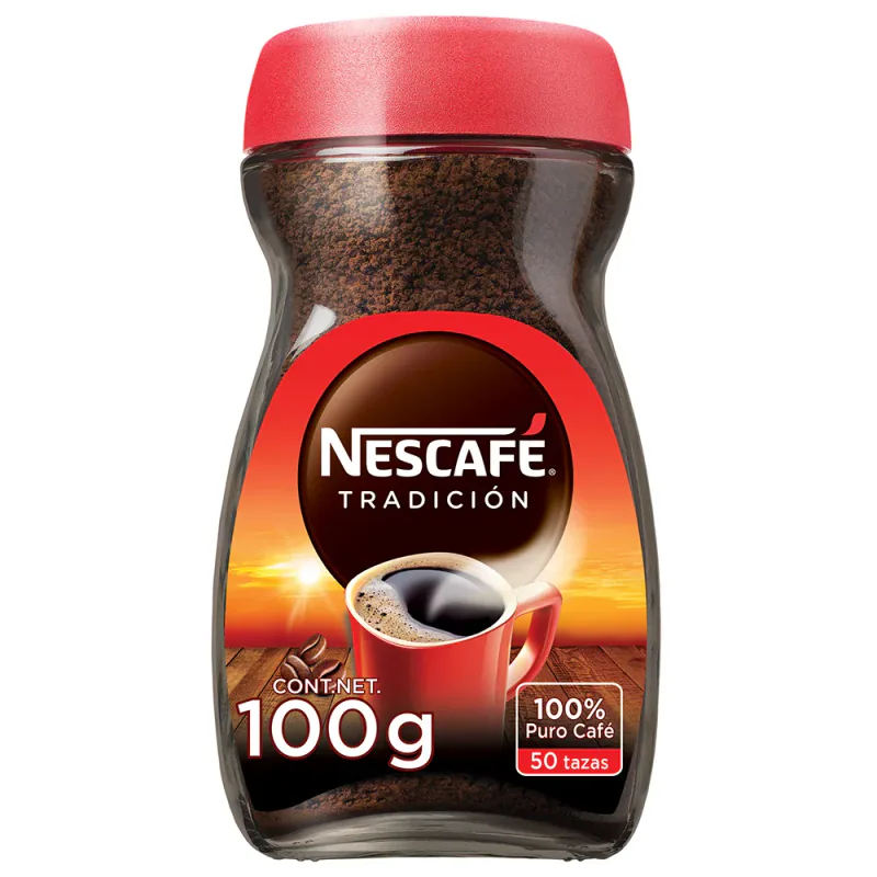 CAFE NESCAFE TRADIC SOLUBLE FRASCO 100G