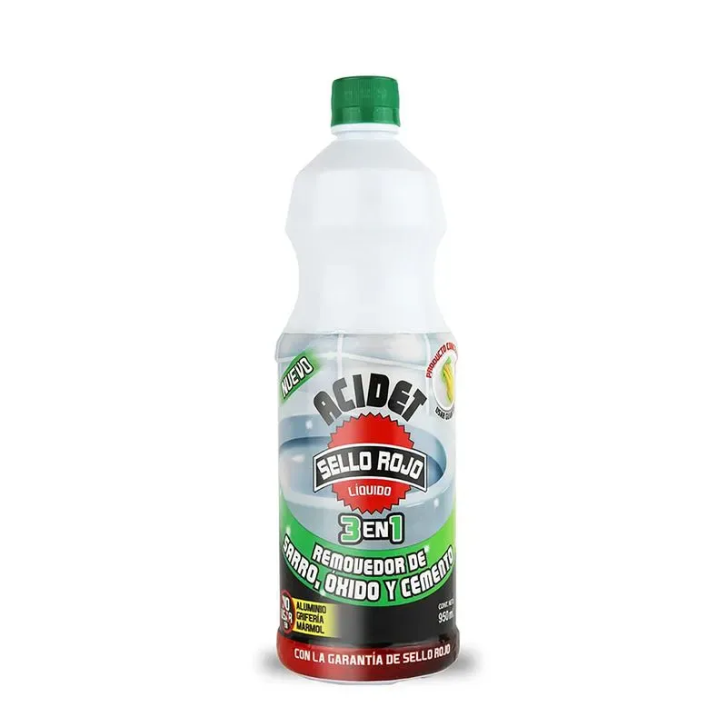 ACIDET LEJIA SELLO ROJO 3EN1 950ML