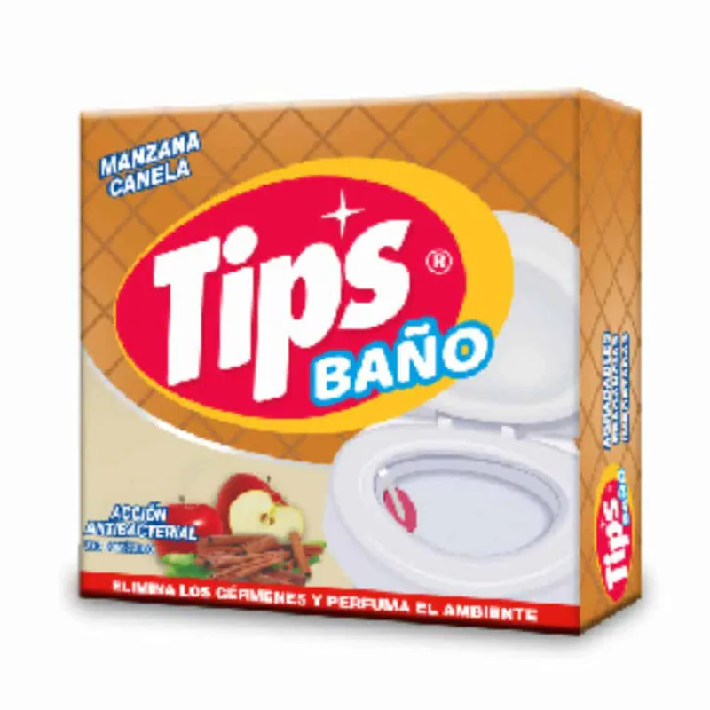 AMBIENTAL TIPS BAÑO ANTIBACTERIAL MANZANA CANELA 90GR