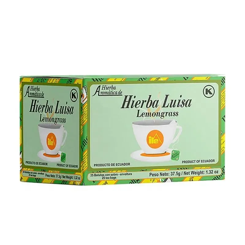 HIERBA LUISA CON SABOR A LIMON 37.5G