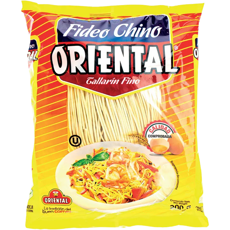 FIDEO CHINO ORIENTAL TALLARIN FINO 200G.