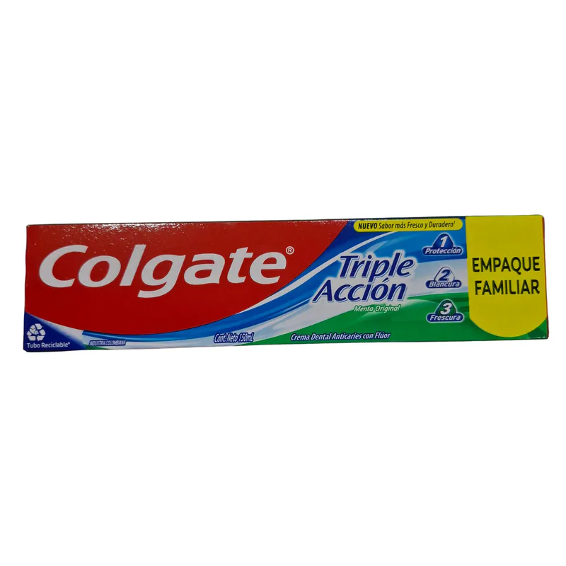 COLGATE PASTA DENTAL TRIPLE ACCION 150ML 72