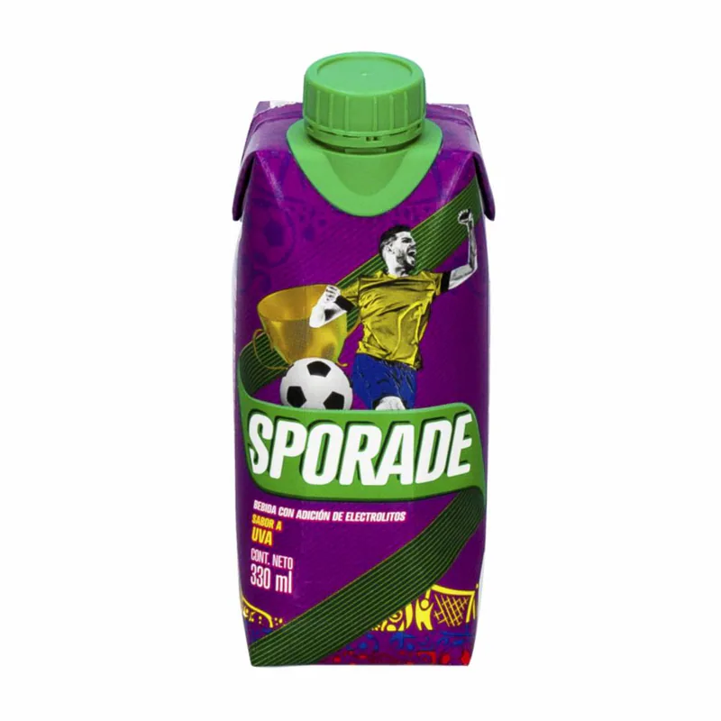 SPORADE UVA TETRA PACK 330ML X12UN