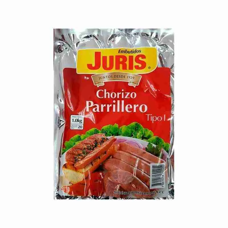 CHORIZO PARRILLERO 200G JURIS