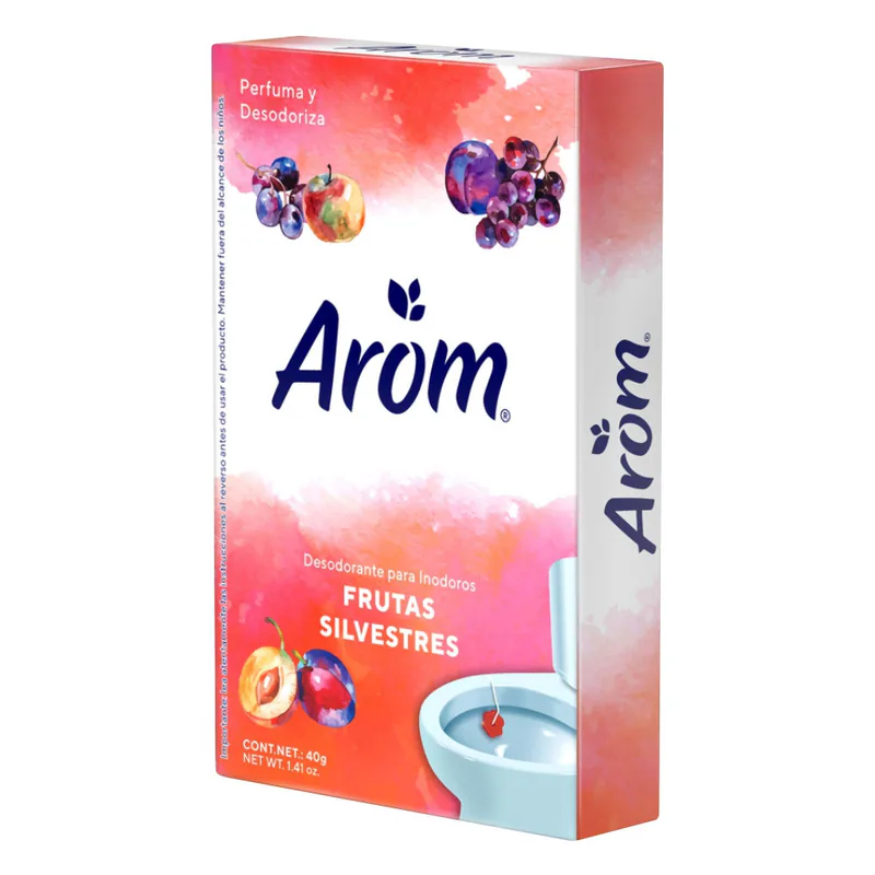 PASTILLA P/INODORO FRUTAS SILVESTRES AROM 40 GR