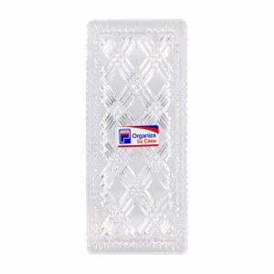 BANDEJA RECTANGULAR DE CRISTAL