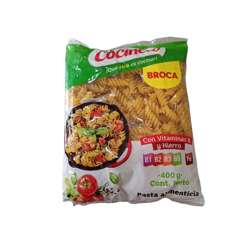 FIDEO EL COCINERO BROCA 400GR 1124