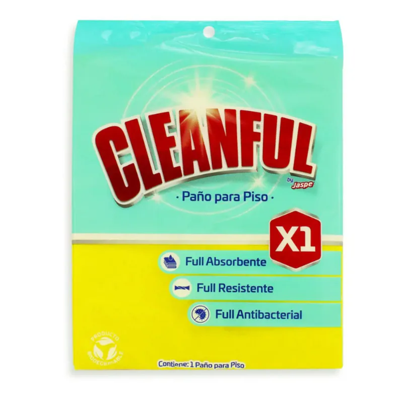 CLEANFUL PAÑO PARA PISOS 60X50CM ABSORVENTE