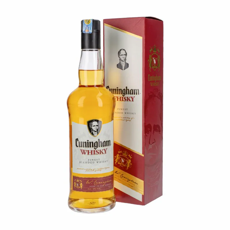 CUNINGHAM WHISKY RED BLEND 750