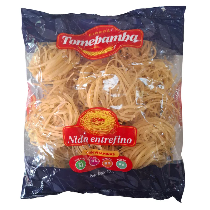 FIDEO ENTREFINO 400G TOMEBAMBA
