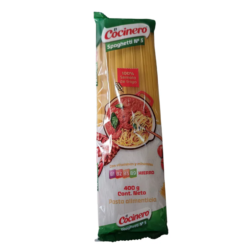 FIDEO EL COCINERO SPAGHETTI 400GR 1124