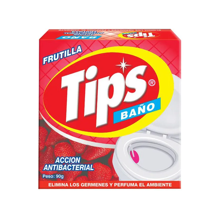 AMBIENTAL TIPS BAÑO ANTIBAC FRUTILLA 90GR