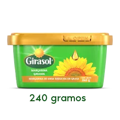 MARGARINA GIRASOL TARRINA 240G