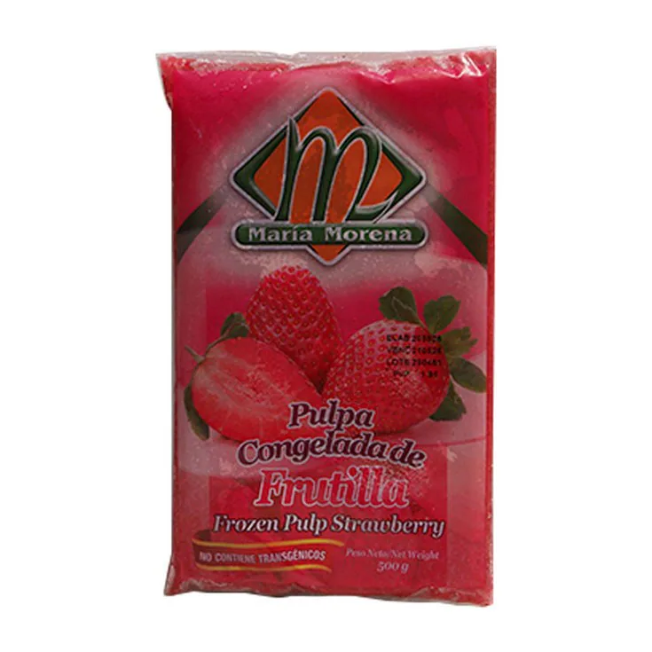 PULPA DE FRUTILLA MARIA MORENA 500G