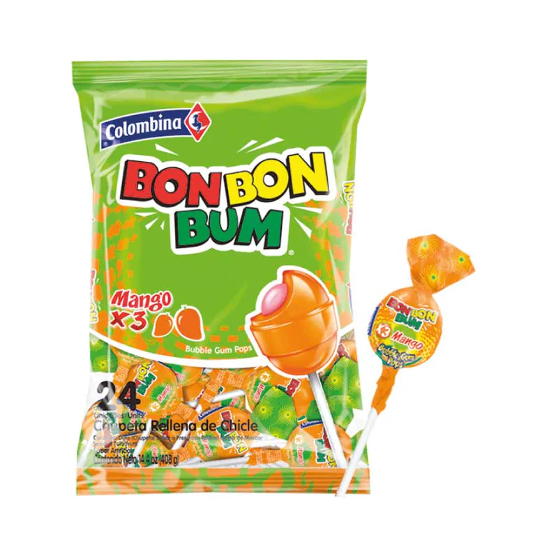 CHUPETE BON BON BUM MANGOX24