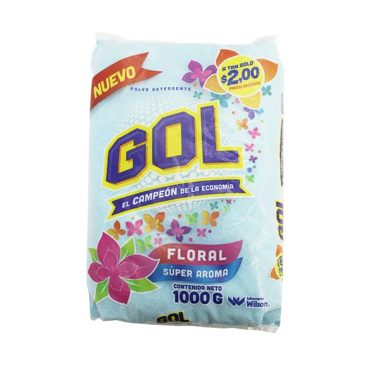 DETERGENTE GOL POLVO FLORAL 1000G