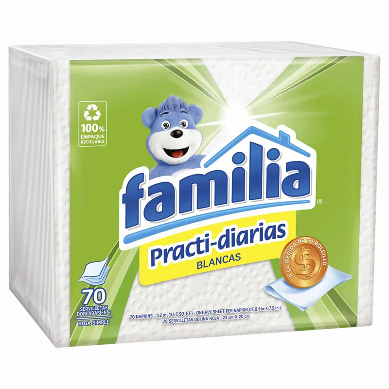 SERVILLETA PRACTI-DIARIA X70 FAMILIA
