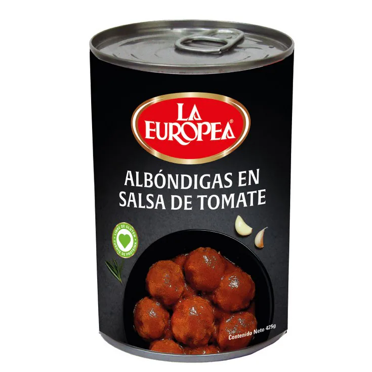 ALBONDIGAS LA EUROPEA SALSA DE TOMATE 480GR/24