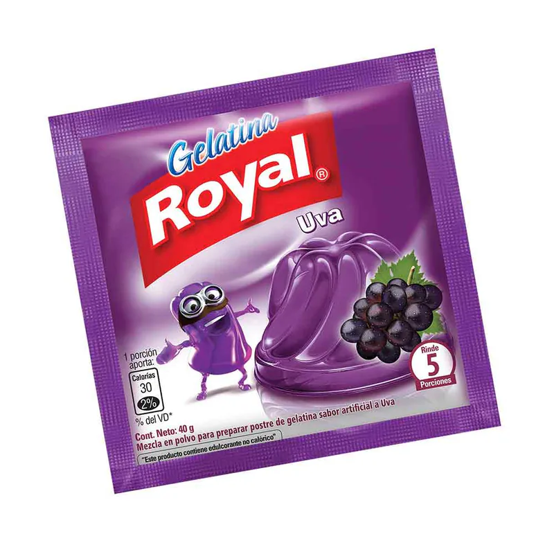 GELATINA ROYAL UVA 40G