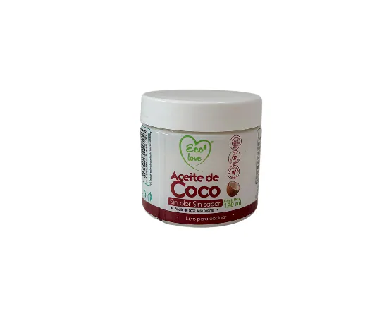 ECOLOVE ACEITE DE COCO SIN OLOR 120 ML