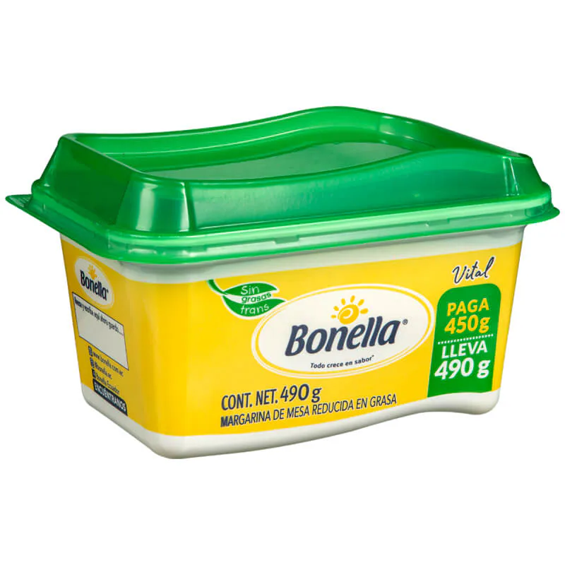 MANTEQUILLA BONELLA VITAL 490GR (24)
