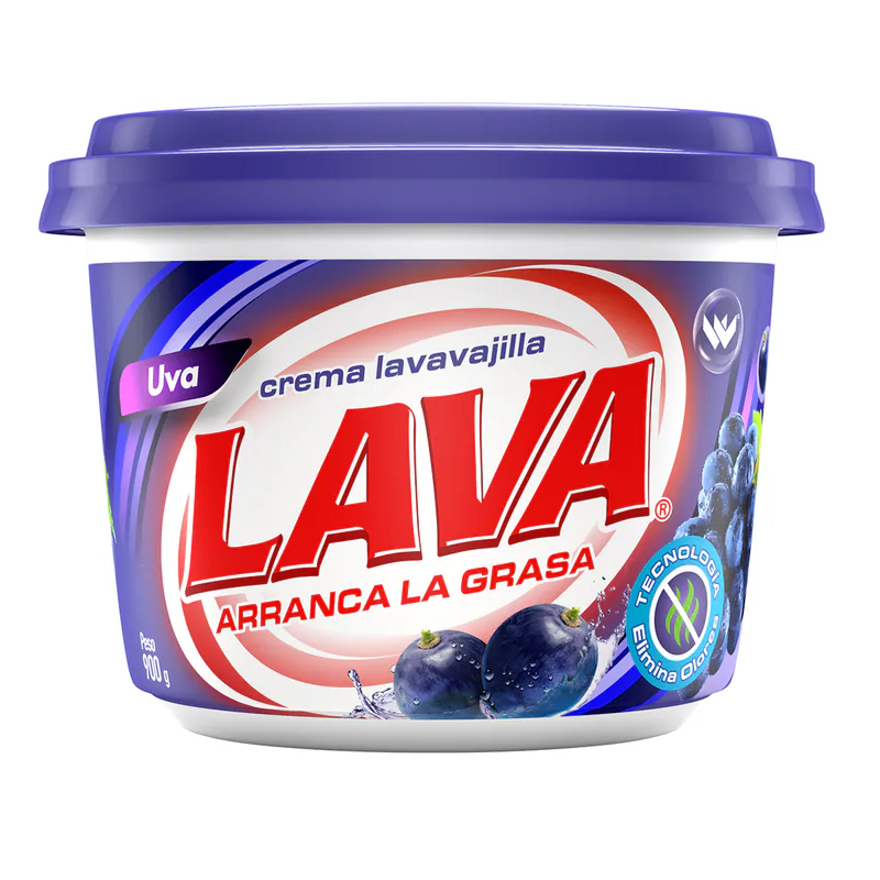 CREMA LAVAVAJILLA LAVA UVA 900G