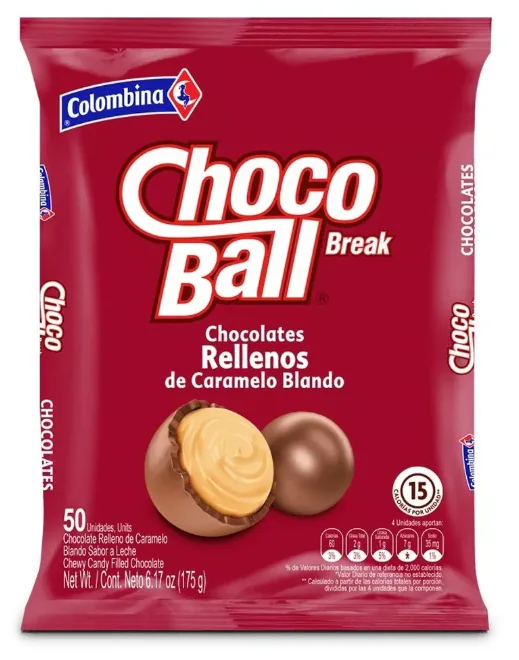 CHOCOBREAK BALL 175GR X50U