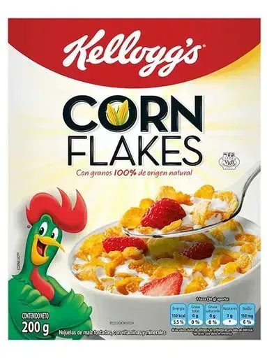 CEREAL CORN FLAKES CAJA 200GR.