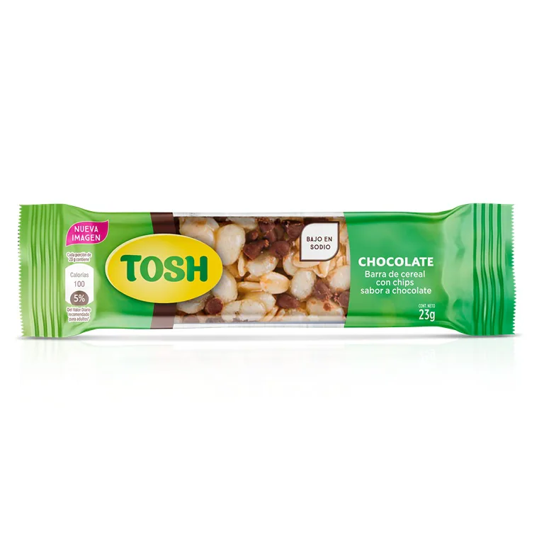 BARRA TOSH CHOCOLATE 23G (CAJ X 6U)
