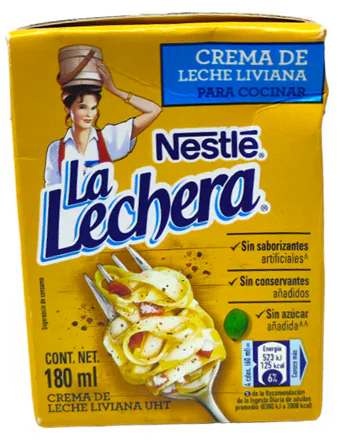 LA LECHERA CREMA DE LECHE 24X180ML EC