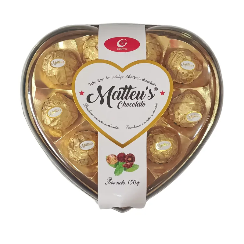 MATTEUS CORAZON 12PCS GOLD 24DPX150GR