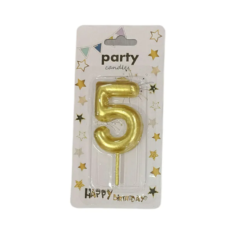 VELA DORADA NUMERO 5 PARTY