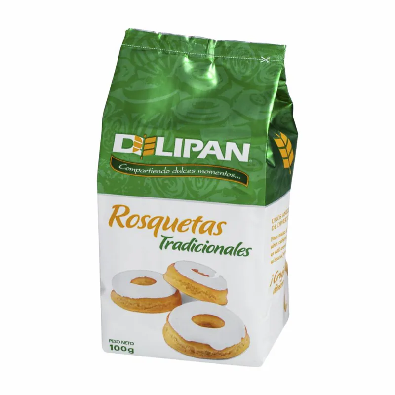 FUNDA ROSQUETAS TRADICIONALES DELIPAN 100GR