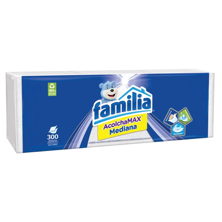 SERVILLETAS MEDIANA X300 FAMILIA